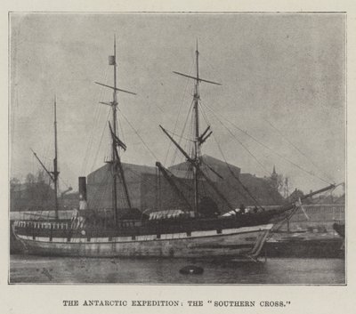 De Antarctische Expeditie, de Southern Cross door English Photographer
