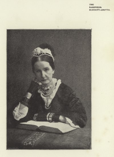 De Barones Burdett-Coutts door English Photographer