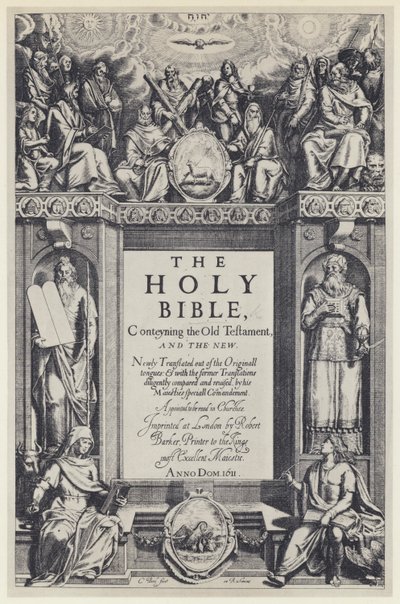 De Bijbel, R Barker 1611 door English Photographer