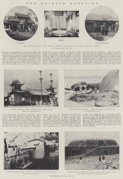 De Chinese kwestie door English Photographer