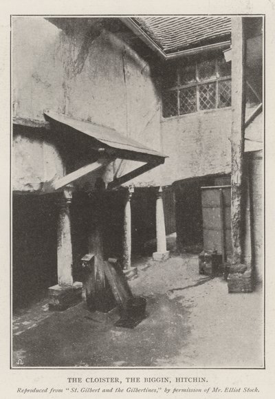 Het Klooster, de Biggin, Hitchin door English Photographer