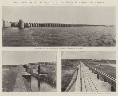 De Voltooiing van de Grote Nijl Dam, Scènes in Assiout en Assouan door English Photographer