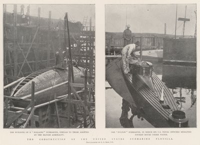 De Constructie van de Onderzeebootvloot van de Verenigde Staten door English Photographer