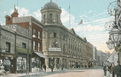 The Coronet Theatre Notting Hill Gate door English Photographer