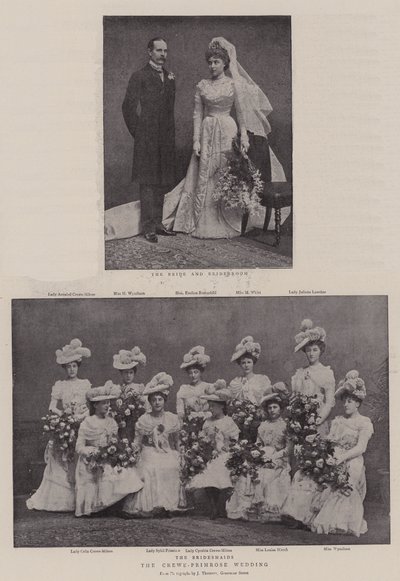 De Crewe-Primrose bruiloft door English Photographer
