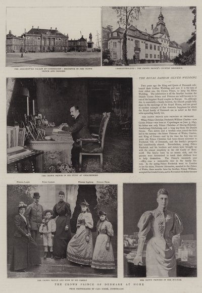 De kroonprins van Denemarken thuis door English Photographer