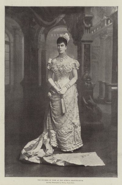 De Hertogin van York bij de Ontvangst van de Koningin door English Photographer