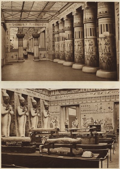 Het Egyptische hof door English Photographer