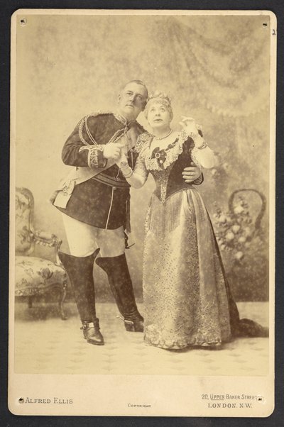 De eerste uitvoering van Gilbert en Sullivan