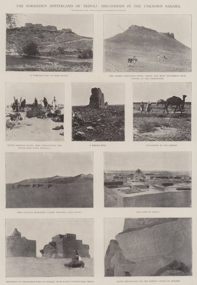 Het verboden binnenland van Tripoli, ontdekkingen in de onbekende Sahara door English Photographer