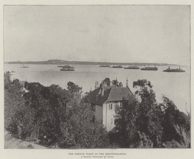 De Franse Vloot in de Middellandse Zee door English Photographer