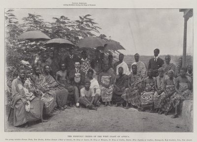 De vriendelijke hoofden van de westkust van Afrika door English Photographer