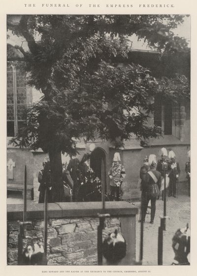 De Begrafenis van Keizerin Frederick door English Photographer
