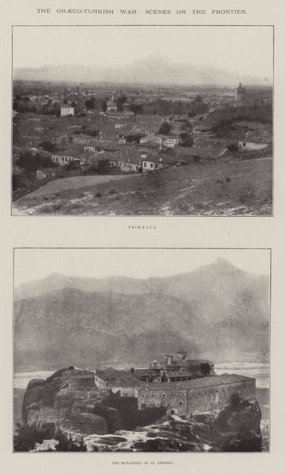 De Grieks-Turkse Oorlog, Scènes aan de Grens door English Photographer