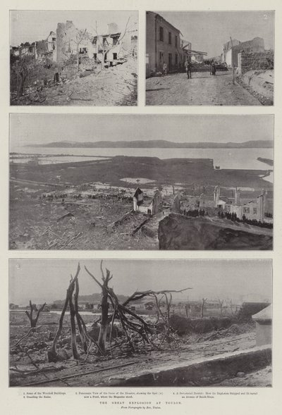 De grote explosie in Toulon door English Photographer