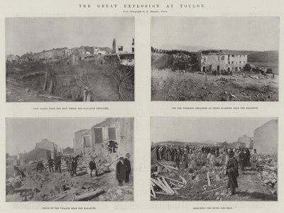 De grote explosie in Toulon door English Photographer
