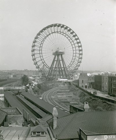 Het Grote Wiel, Earls Court; Londen door English Photographer