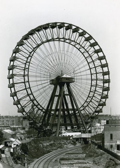 Het Grote Wiel in Earls Court, Londen door English Photographer