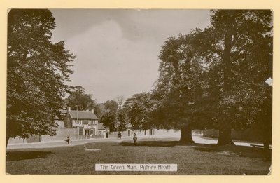 The Green Man, Putney Heath, Londen door English Photographer