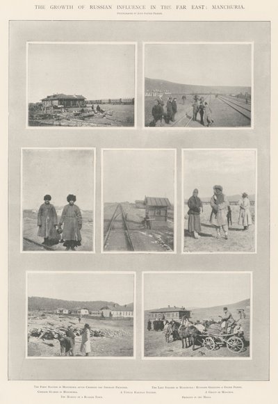 De groei van Russische invloed in het Verre Oosten, Mantsjoerije door English Photographer