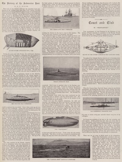 De geschiedenis van de onderzeeboot door English Photographer