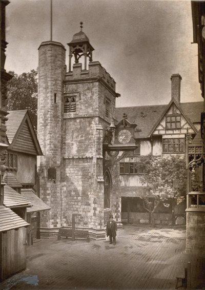 De Internationale Gezondheids Tentoonstelling in South Kensington: All-Hallows Staining en Butchers Row door English Photographer