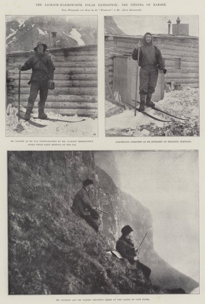 De Jackson-Harmsworth Pool Expeditie, de vondst van Nansen door English Photographer