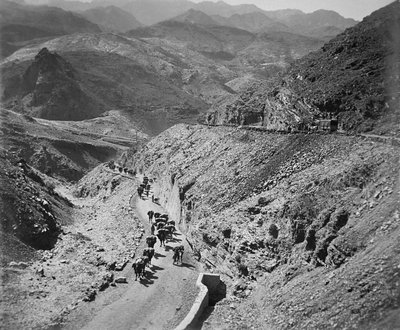 De Khyberpas, Noordwestelijke Grens van India door English Photographer