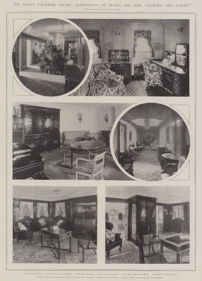 De Konings Jachtcruise, Appartementen aan Boord van de Nieuwe Victoria en Albert door English Photographer
