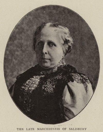 De Wijlen Markiezin van Salisbury door English Photographer