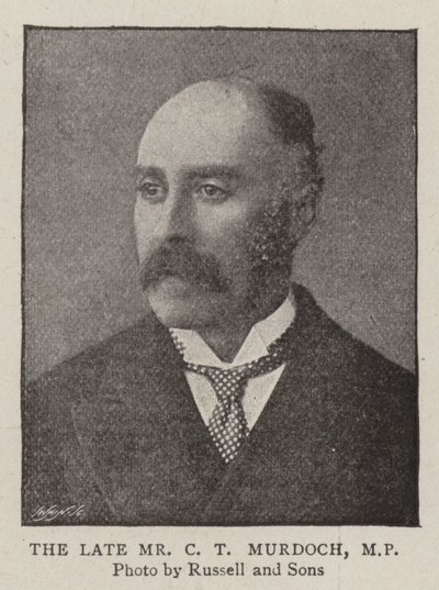 De Wijlen Mr. C. T. Murdoch, MP door English Photographer