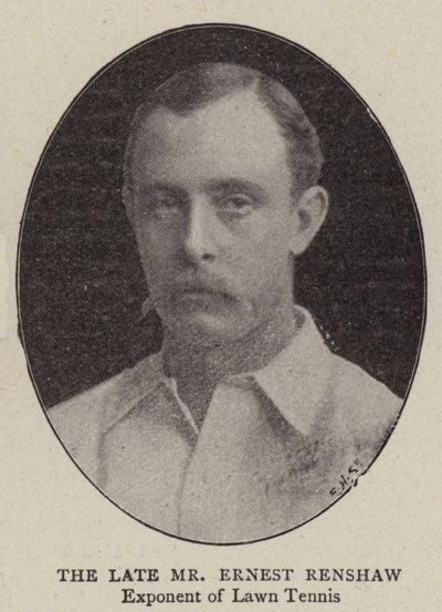 De overleden Mr. Ernest Renshaw door English Photographer