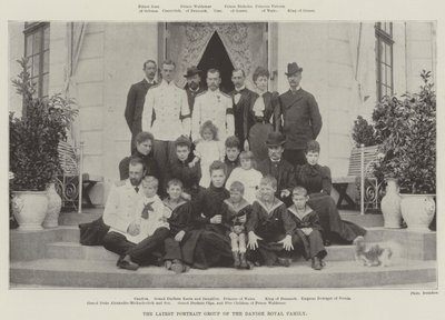De nieuwste portretgroep van de Deense koninklijke familie door English Photographer