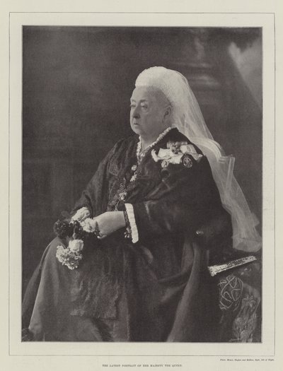 Het nieuwste portret van Hare Majesteit de Koningin door English Photographer