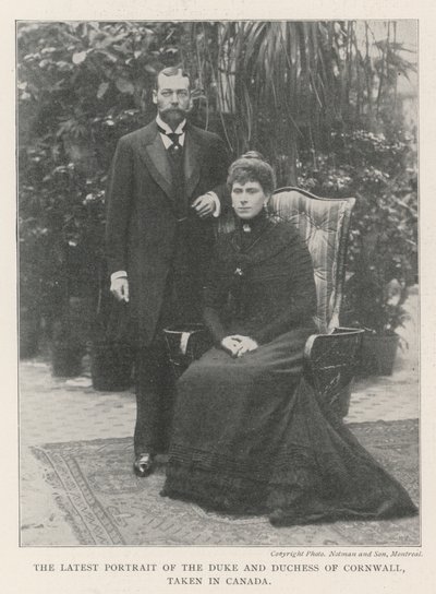 Het nieuwste portret van de hertog en hertogin van Cornwall, genomen in Canada door English Photographer