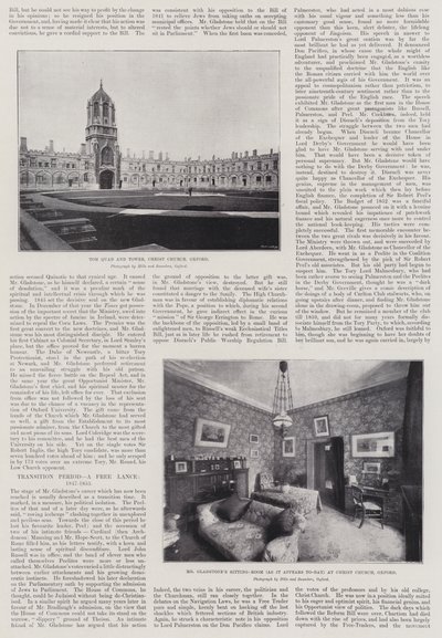 Het leven van William Ewart Gladstone door English Photographer