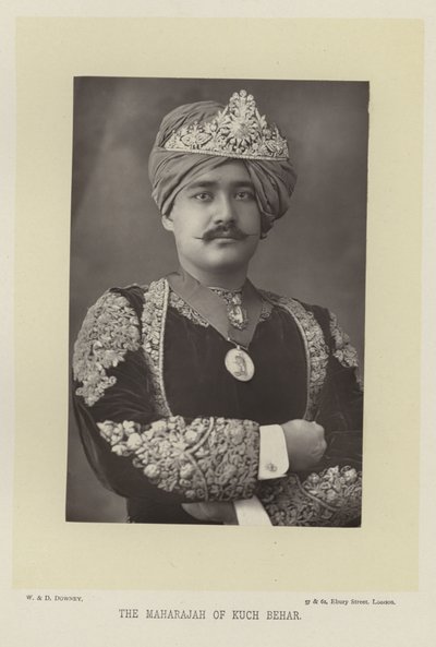 De Maharadja van Kuch Behar door English Photographer