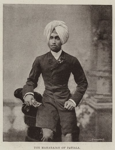 De Maharadja van Patiala door English Photographer
