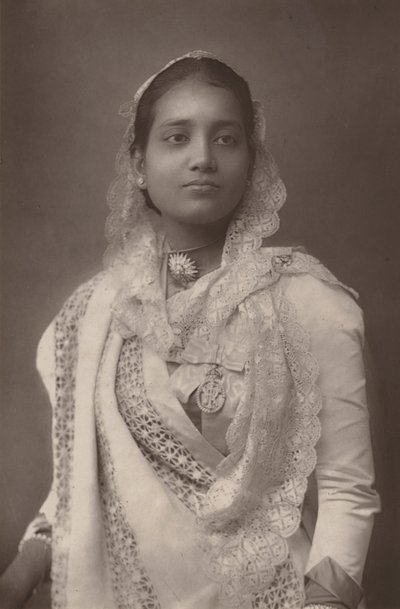 De Maharani van Kuch Behar door English Photographer