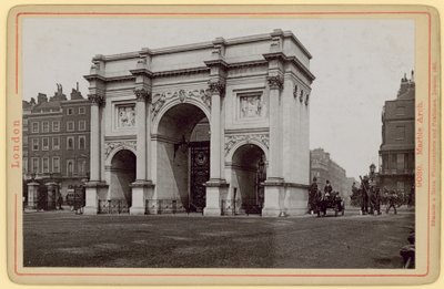 The Marble Arch, Hyde Park Corner, Londen door English Photographer
