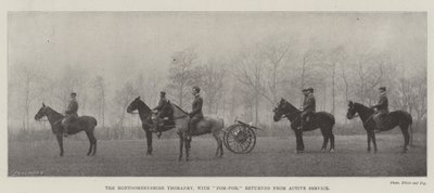De Montgomeryshire Yeomanry, met Pom-Pom, teruggekeerd van actieve dienst door English Photographer