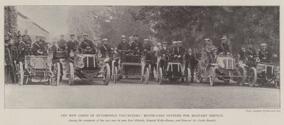 Het nieuwe korps van automobielvrijwilligers, auto