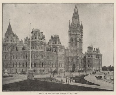 De Nieuwe Parlementsgebouwen in Ottawa door English Photographer