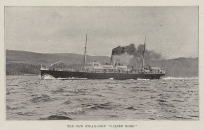 Het Nieuwe Stoomschip Galtee More door English Photographer