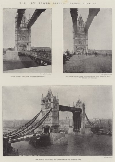 De Nieuwe Tower Bridge, geopend op 30 juni door English Photographer