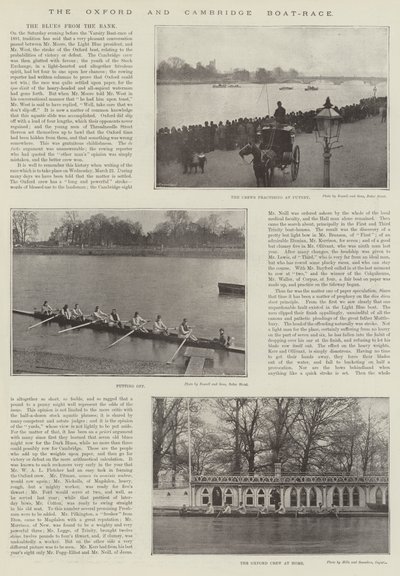 De Oxford en Cambridge bootrace door English Photographer