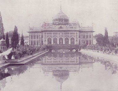 Het Paleis van Licht, Husainabad, Lucknow door English Photographer
