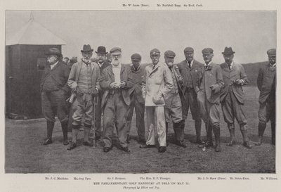 De parlementaire golfhandicap in Deal op 11 mei door English Photographer