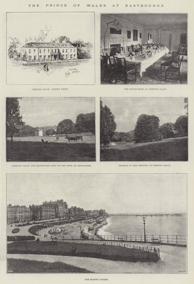 De Prins van Wales in Eastbourne door English Photographer