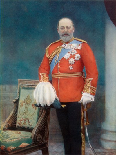 De Prins van Wales, toekomstige Koning Edward VII door English Photographer